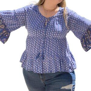 American Eagle Boho Top Size XL